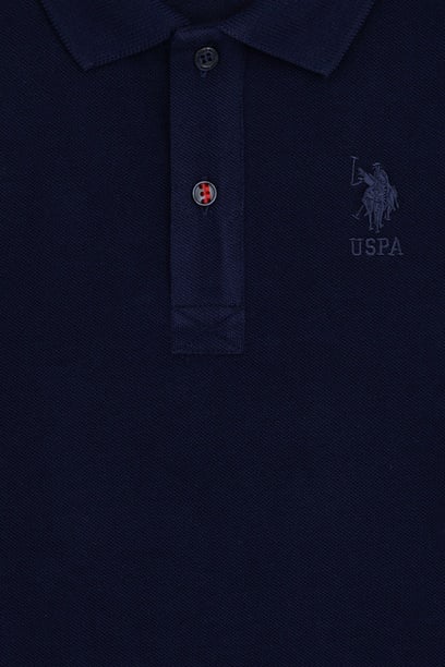 Erkek Çocuk Lacivert Basic Polo Yaka Tişört