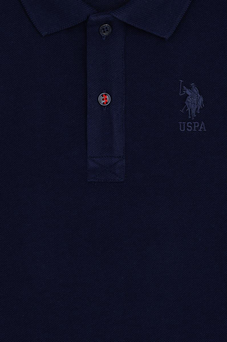 Erkek Çocuk Lacivert Basic Polo Yaka Tişört