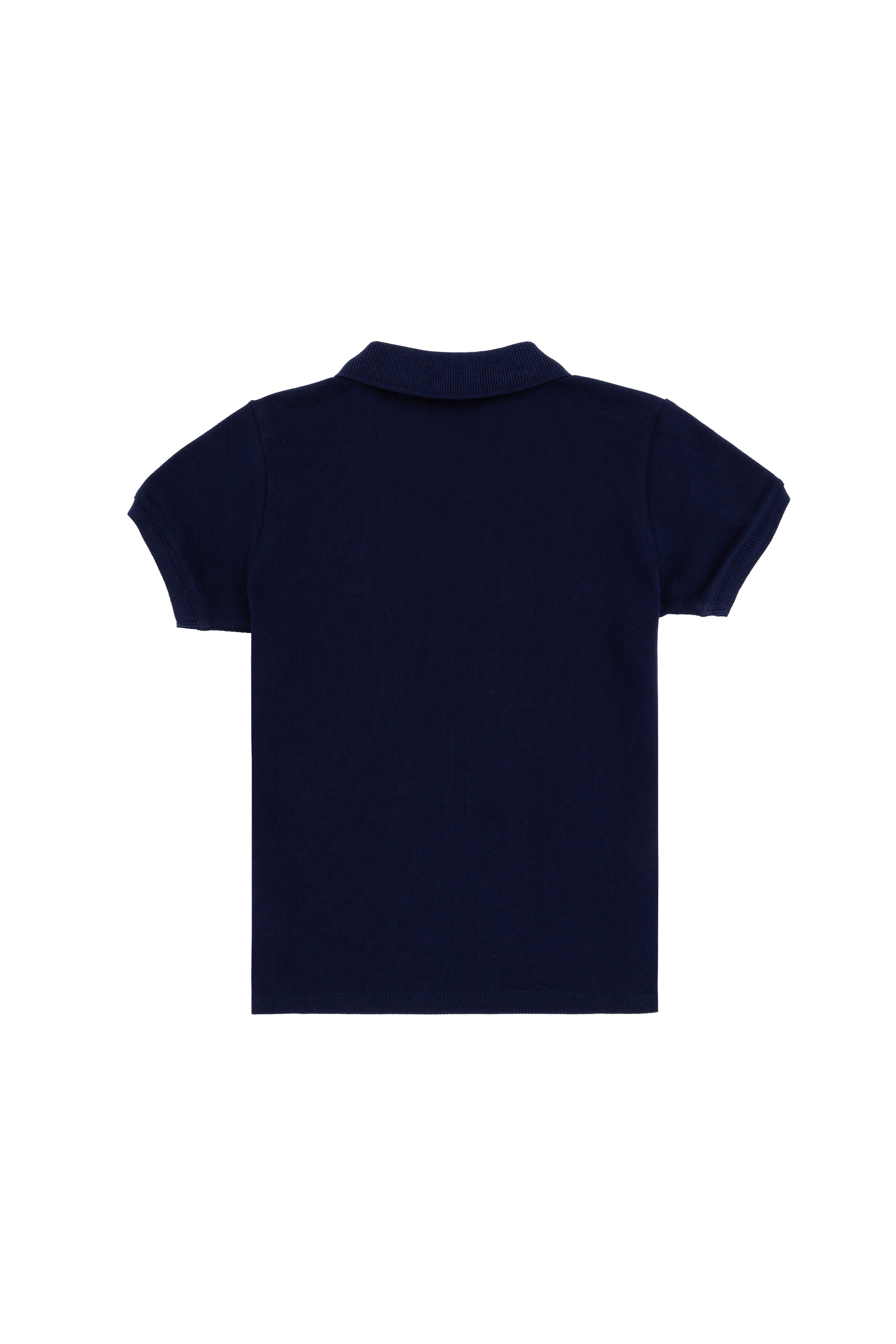 Erkek Çocuk Lacivert Basic Polo Yaka Tişört - Image 2