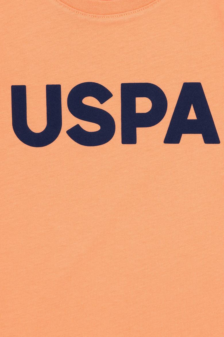 Erkek Çocuk Somon Basic Bisiklet Yaka Tişört - 50279614141