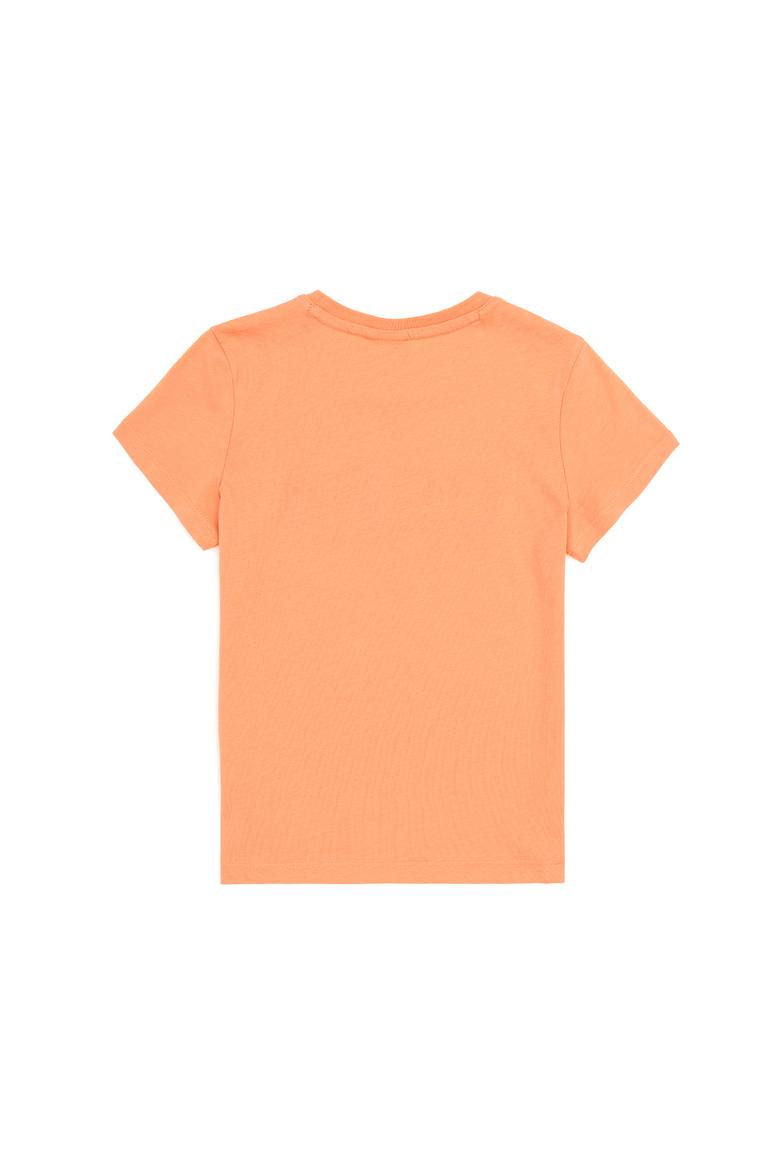 Erkek Çocuk Somon Basic Bisiklet Yaka Tişört - 50279614141