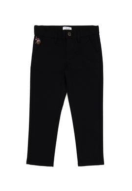 Erkek Çocuk Siyah Kanvas Pantolon - 50283961037