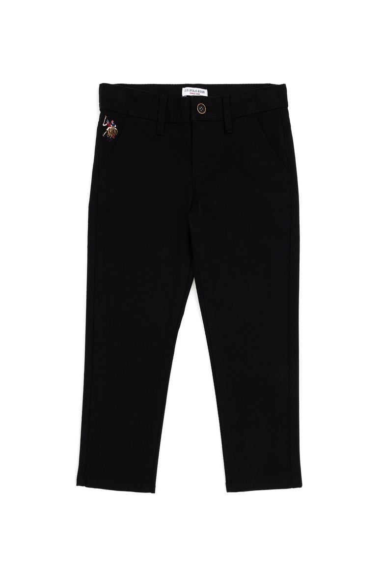 Erkek Çocuk Siyah Kanvas Pantolon - 50283961037