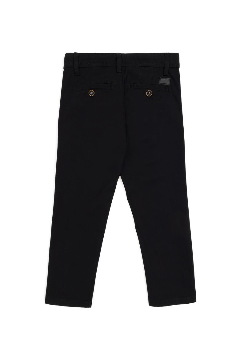 Erkek Çocuk Siyah Kanvas Pantolon - 50283961037