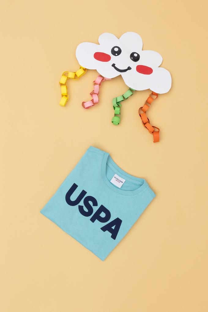 Erkek Çocuk Mint Basic Tişört