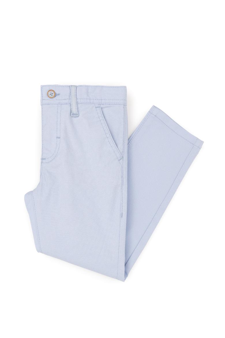 Erkek Çocuk Açık Mavi Kanvas Pantolon - 50283961013