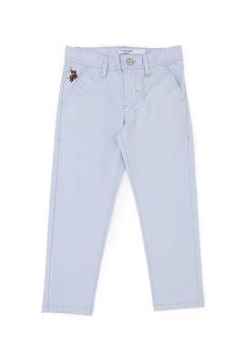 Erkek Çocuk Açık Mavi Kanvas Pantolon - 50283961013