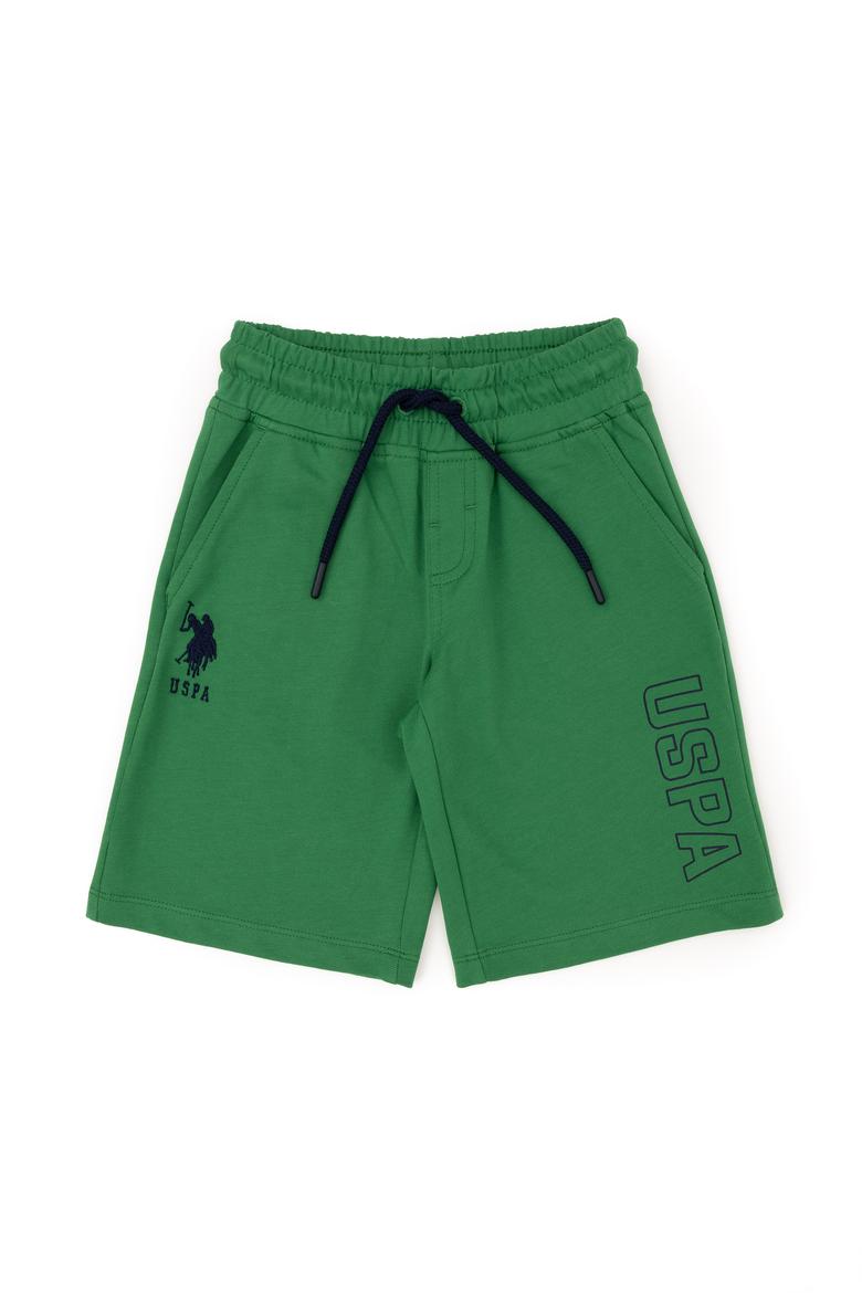Erkek Çocuk Yeşil Örme Şort - 50284828093