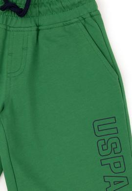 Erkek Çocuk Yeşil Örme Şort - 50284828093