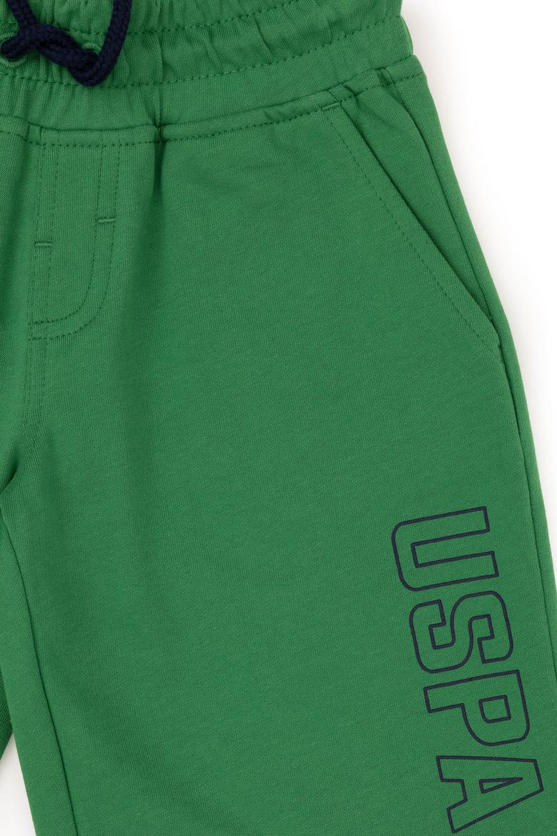 Erkek Çocuk Yeşil Örme Şort - 50284828093