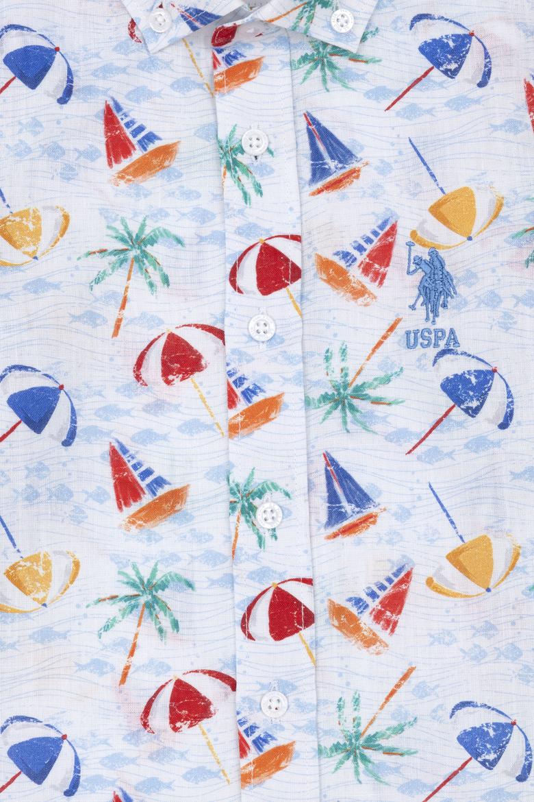 Erkek Çocuk Beyaz Uzun Kollu Gömlek - 50288716004