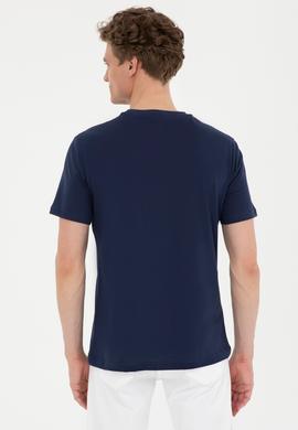 Erkek Lacivert Tişört - 50281045037
