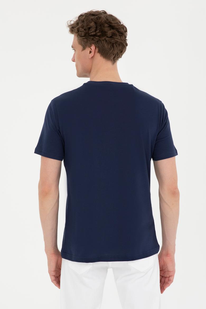 Erkek Lacivert Tişört - 50281045037