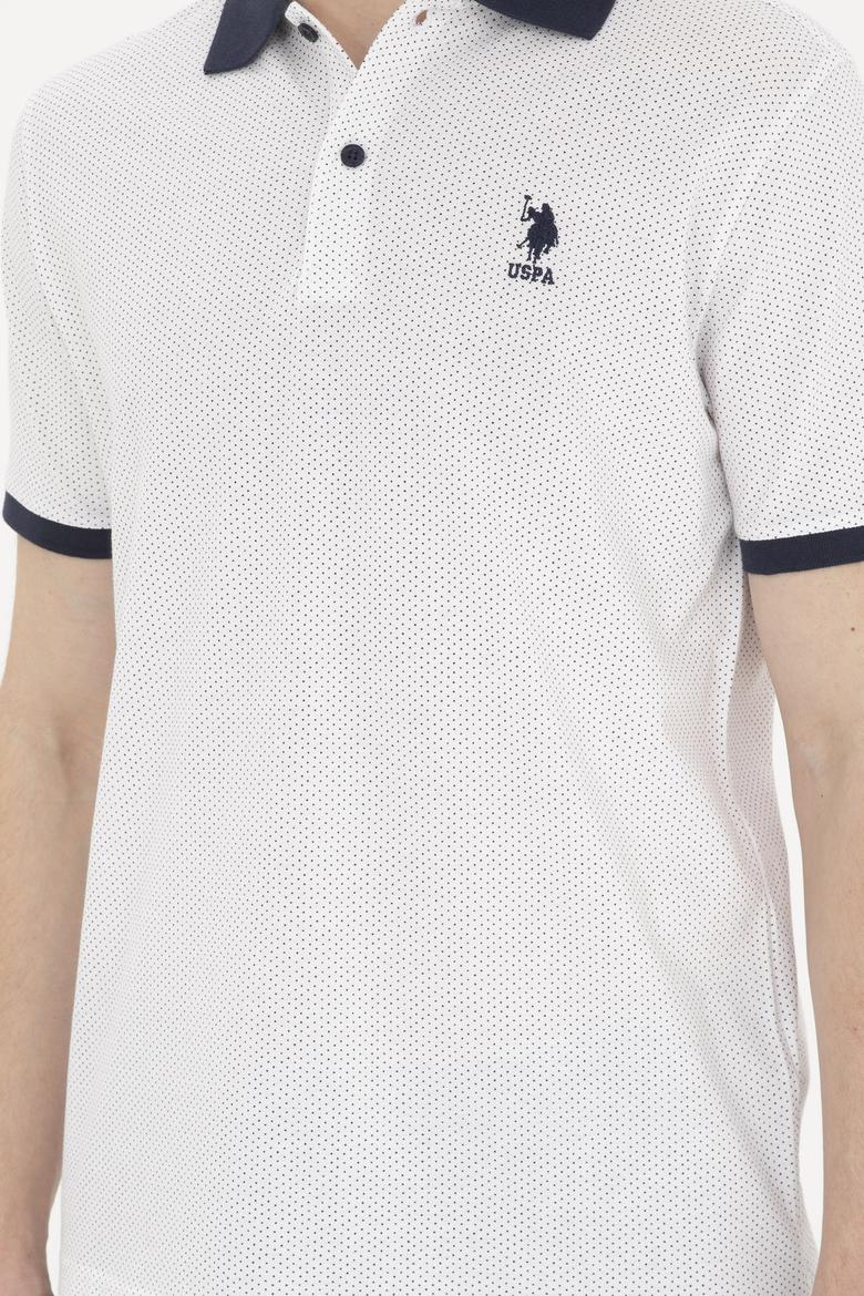 Erkek Beyaz Melanj Tişört - 50289864109