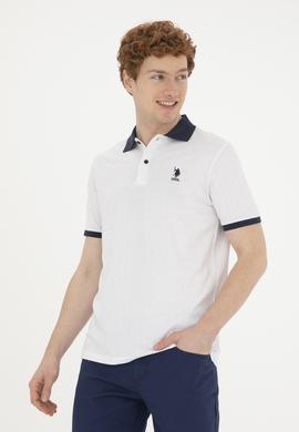 Erkek Beyaz Melanj Tişört - 50289864109