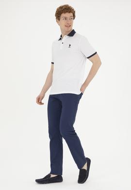 Erkek Beyaz Melanj Tişört - 50289864109