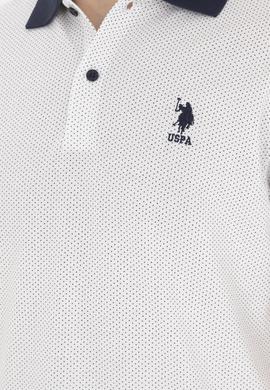 Erkek Beyaz Melanj Tişört - 50289864109