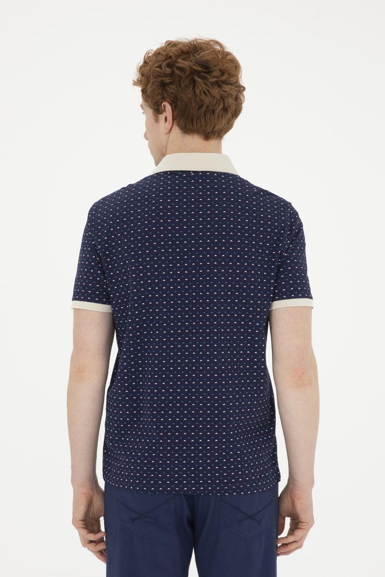 Erkek İndigo Tişört - 50289864176