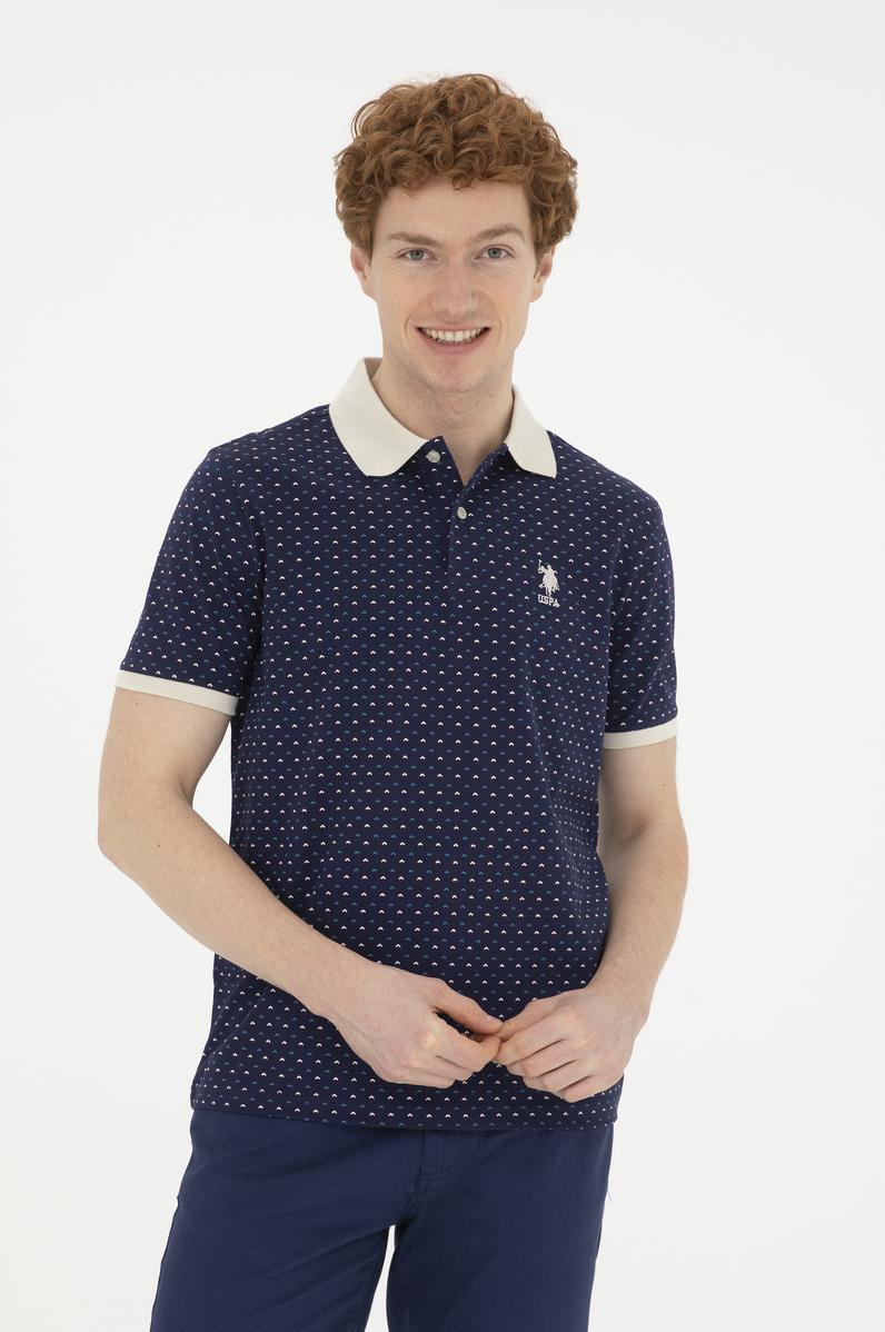 Erkek İndigo Tişört