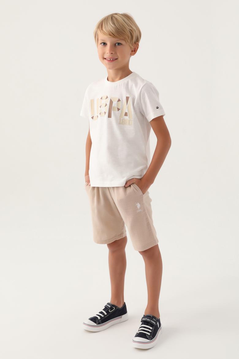 Erkek Çocuk Bej Pijama Takımı - 50291598015