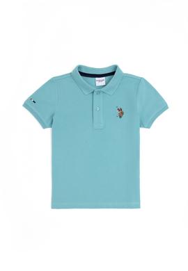Erkek Çocuk Mint Basic Polo Yaka Tişört - 50284814105