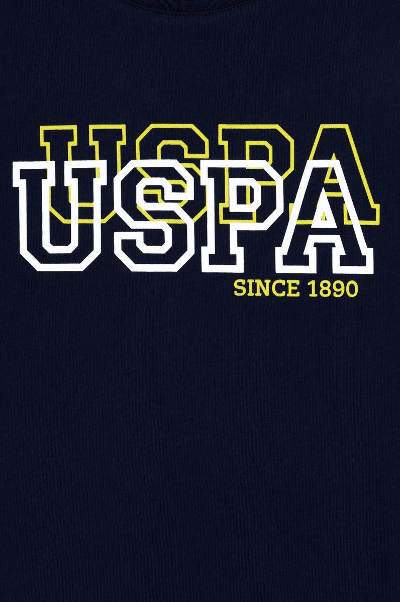 Erkek Çocuk Lacivert Basic Bisiklet Yaka Tişört