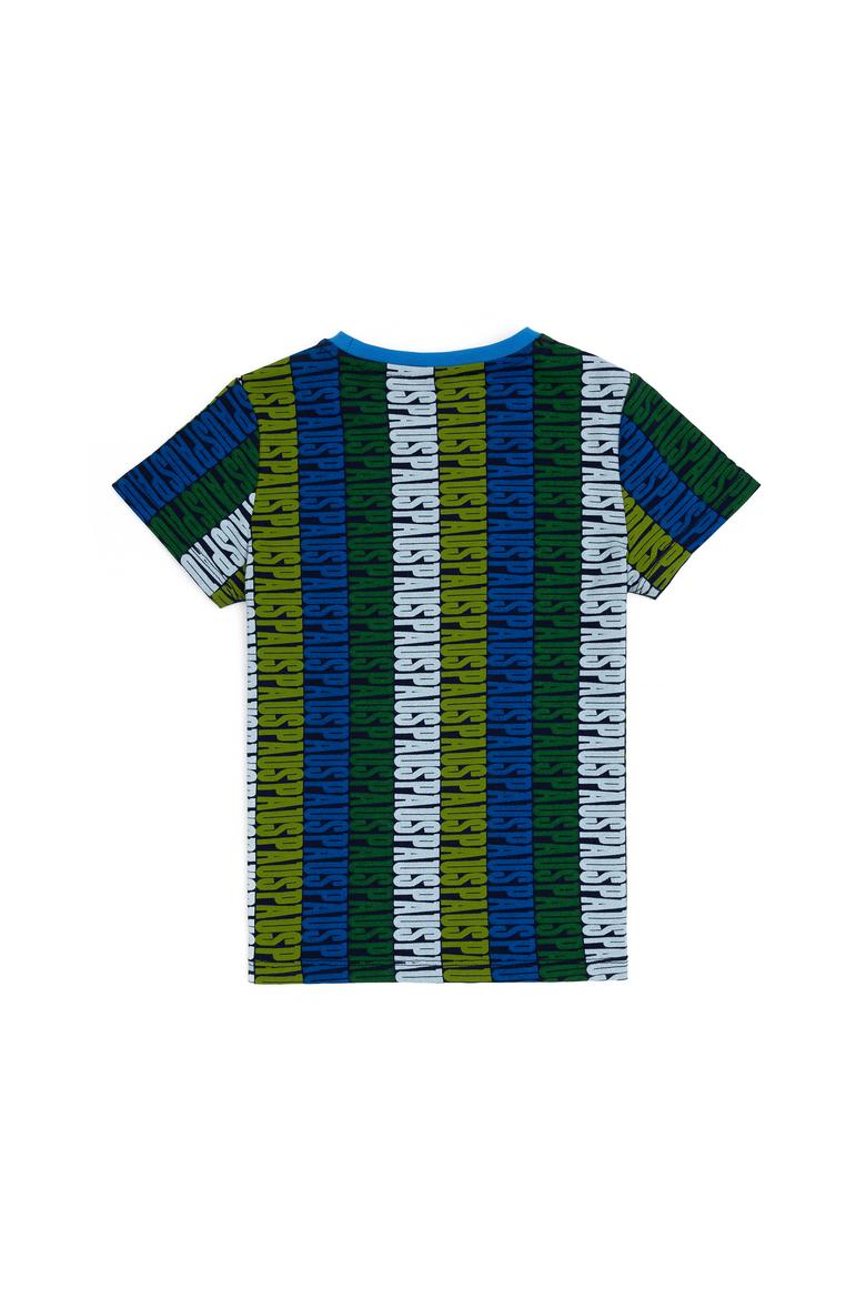 Erkek Çocuk Lacivert Bisiklet Yaka Tişört - 50288049014