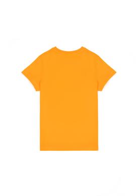 Erkek Çocuk Turuncu Basic Bisiklet Yaka Tişört - 50279614110