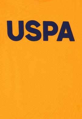 Erkek Çocuk Turuncu Basic Bisiklet Yaka Tişört - 50279614110