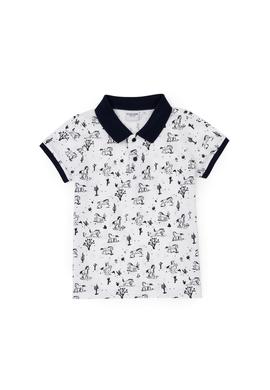 Erkek Çocuk Beyaz Tişört - 50289948008