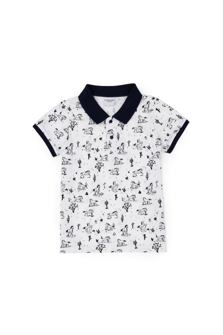 Erkek Çocuk Beyaz Tişört - 50289948008