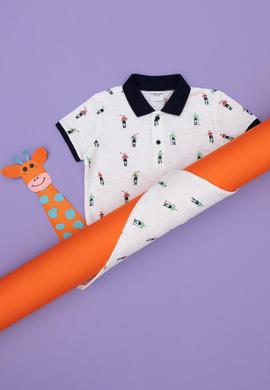 Erkek Çocuk Beyaz Tişört - 50289963008