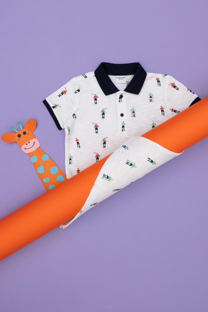 Erkek Çocuk Beyaz Tişört