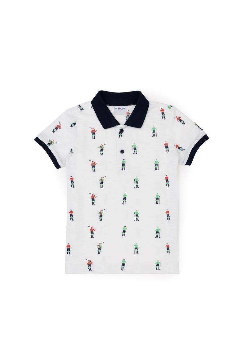 Erkek Çocuk Beyaz Tişört - 50289963008