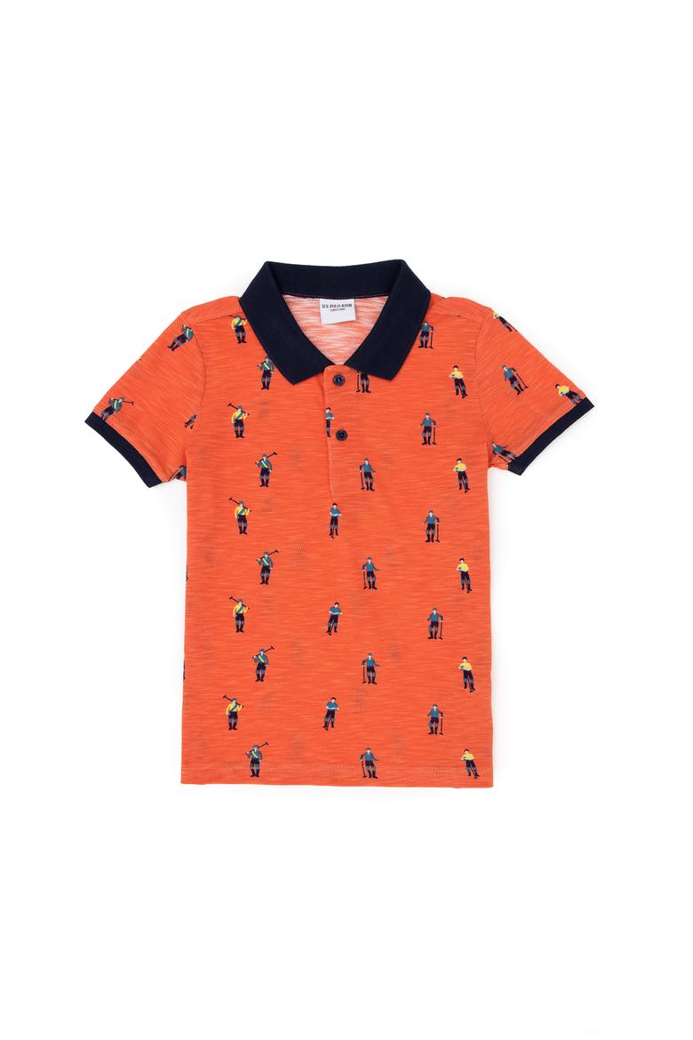 Erkek Çocuk Somon Tişört