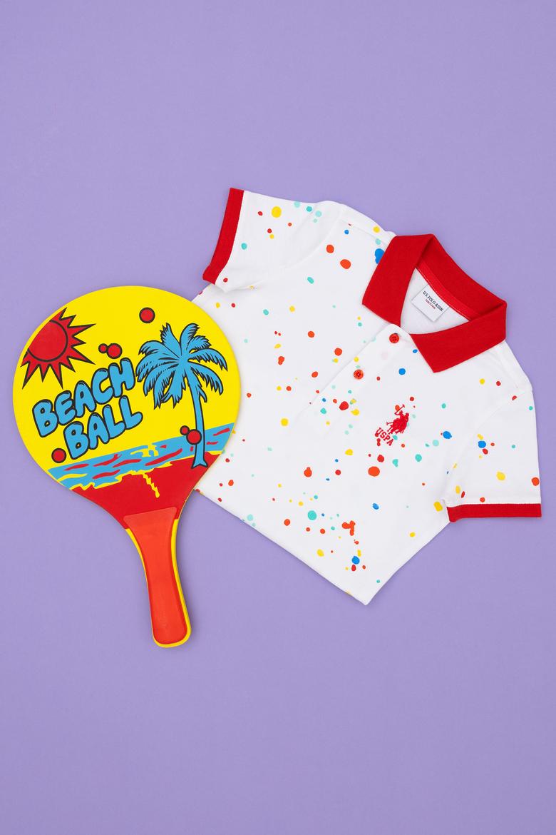 Erkek Çocuk Beyaz Tişört