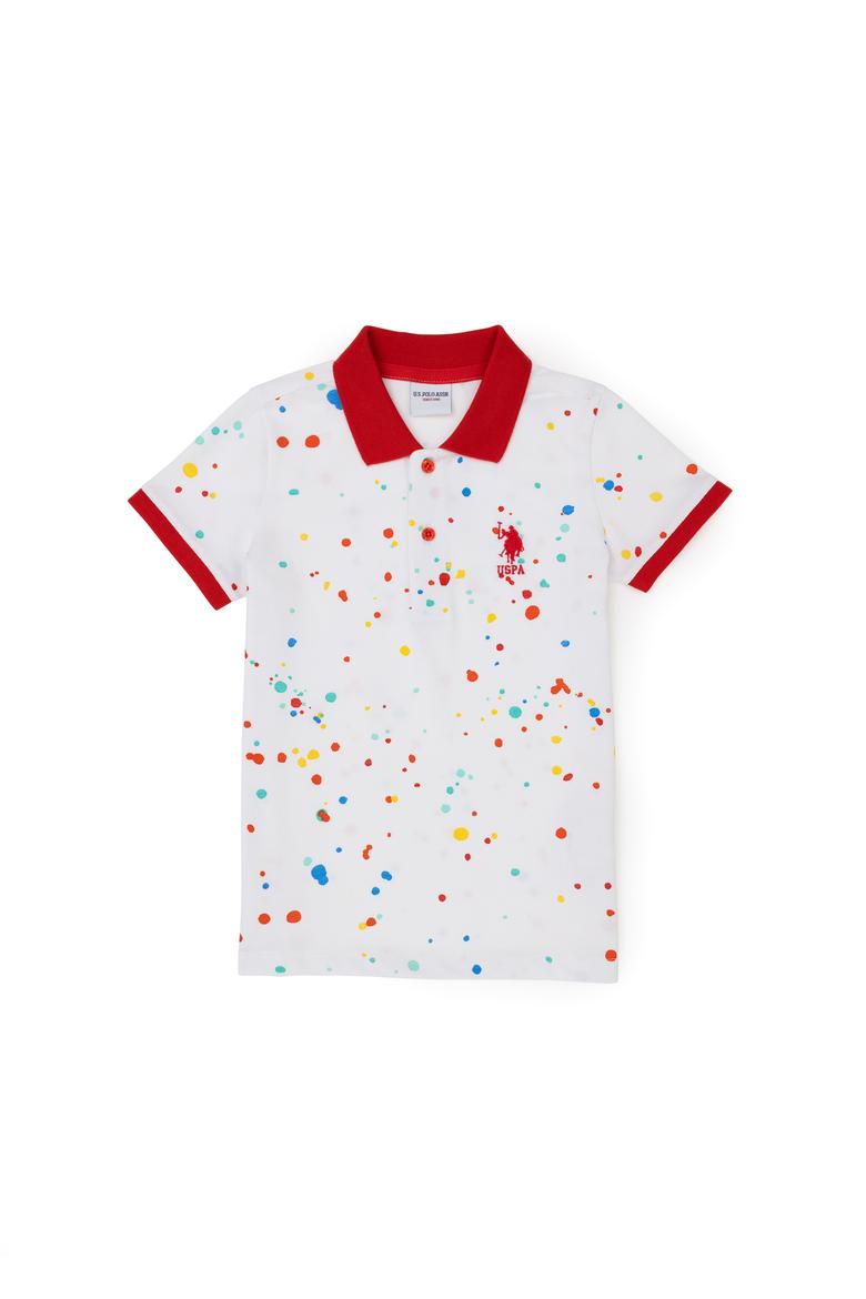 Erkek Çocuk Beyaz Tişört - 50291996008