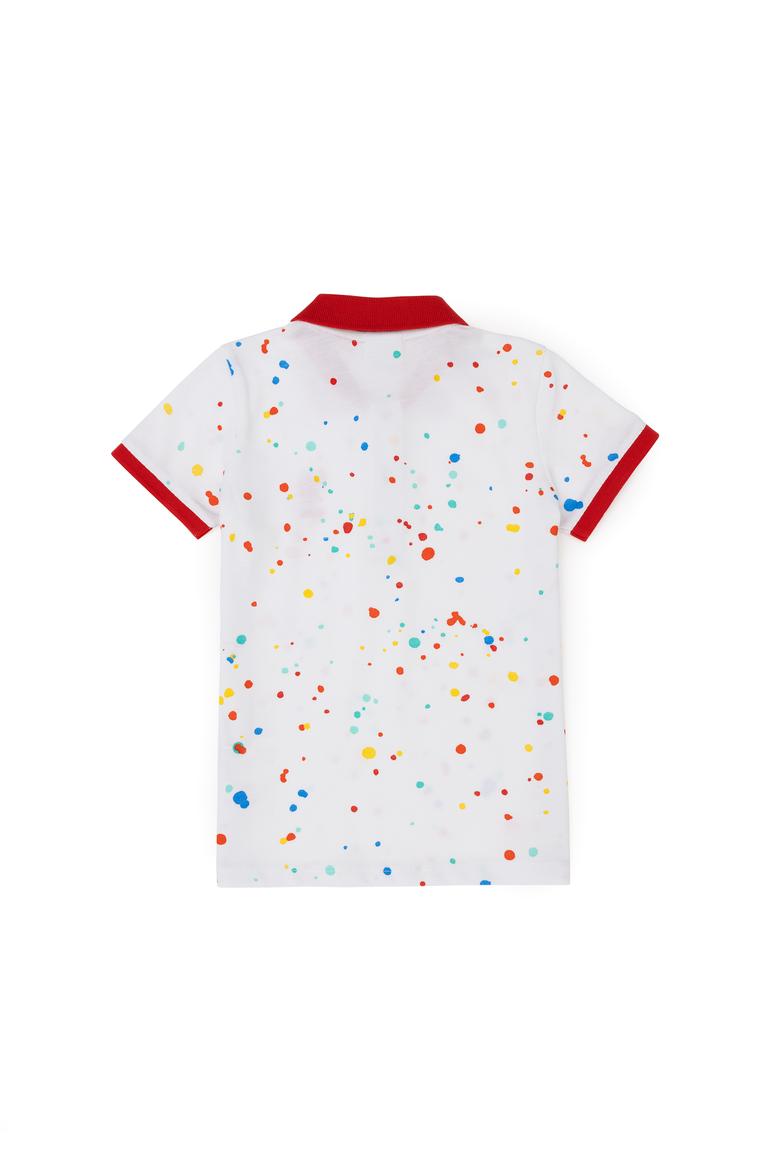 Erkek Çocuk Beyaz Tişört - 50291996008