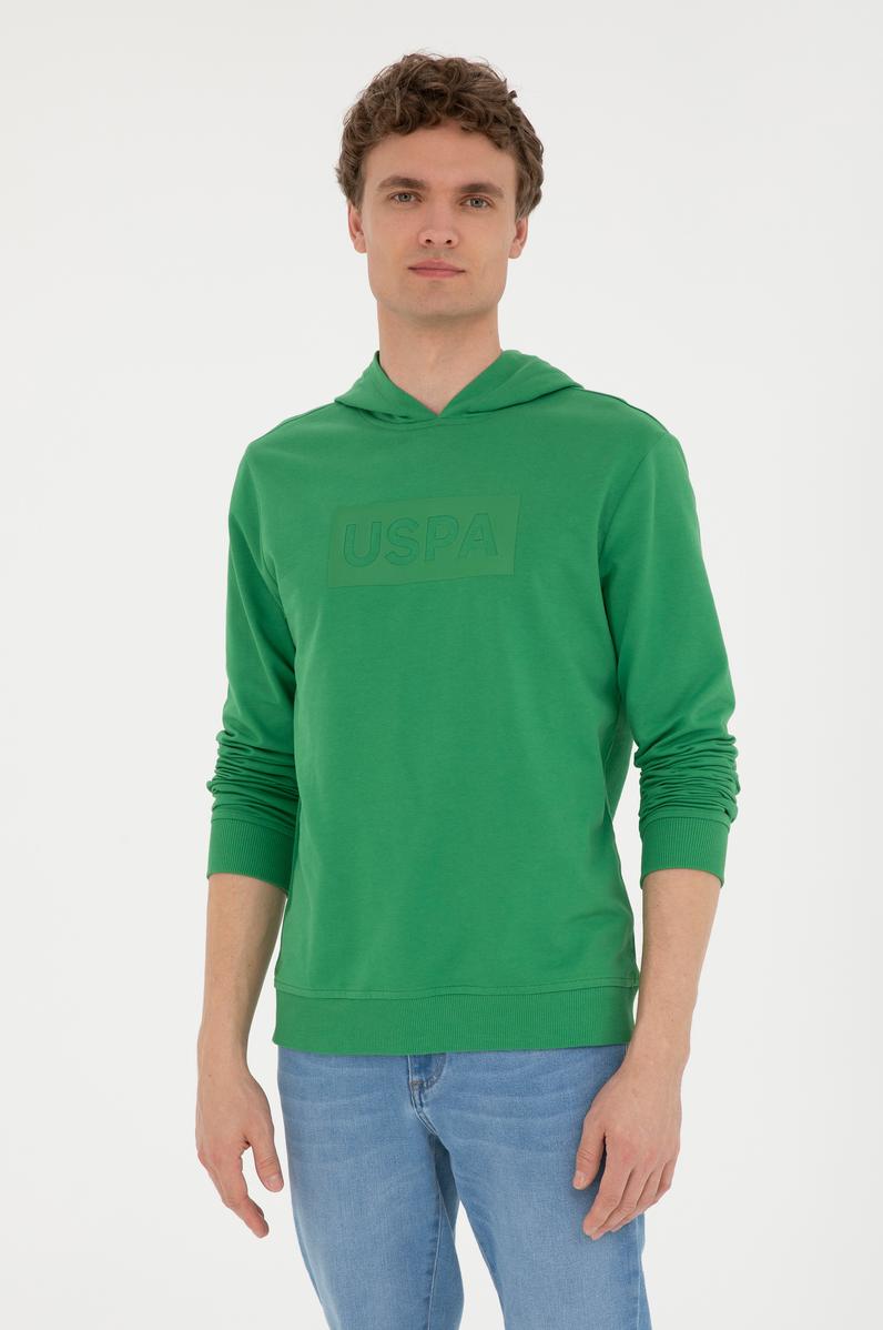 Erkek Yeşil Sweatshirt