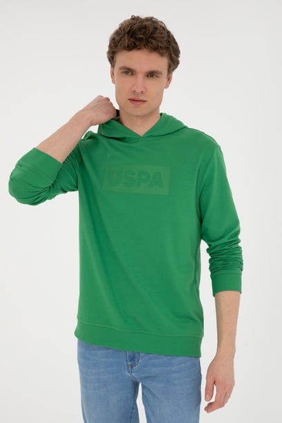 Erkek Yeşil Sweatshirt