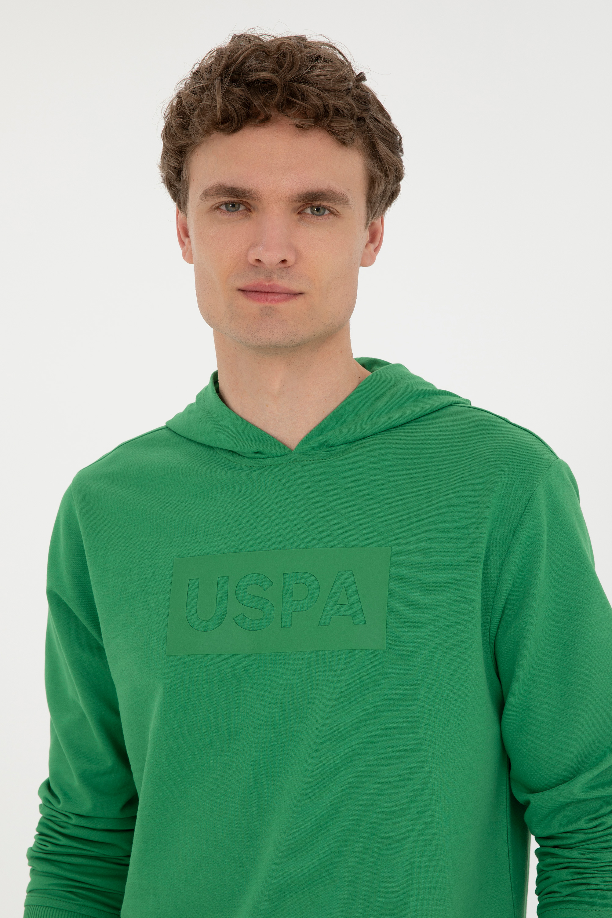 Erkek Yeşil Sweatshirt - Image 2
