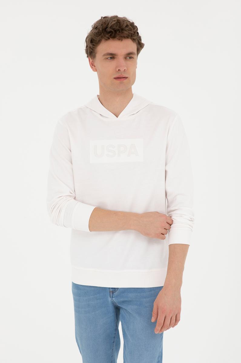 Erkek Ekru Sweatshirt