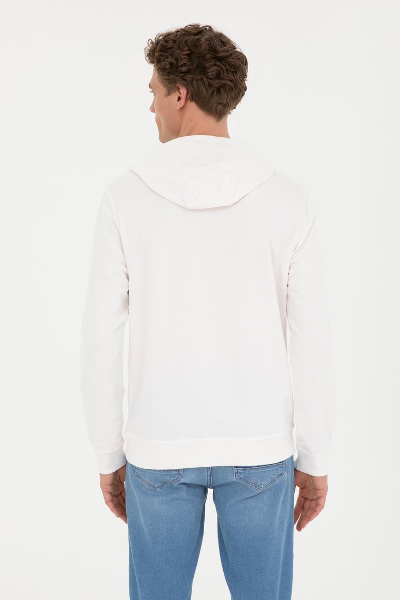 Erkek Ekru Sweatshirt - 50279634041