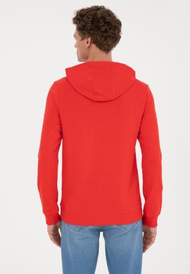 Erkek Kırmızı Sweatshirt - 50279634051