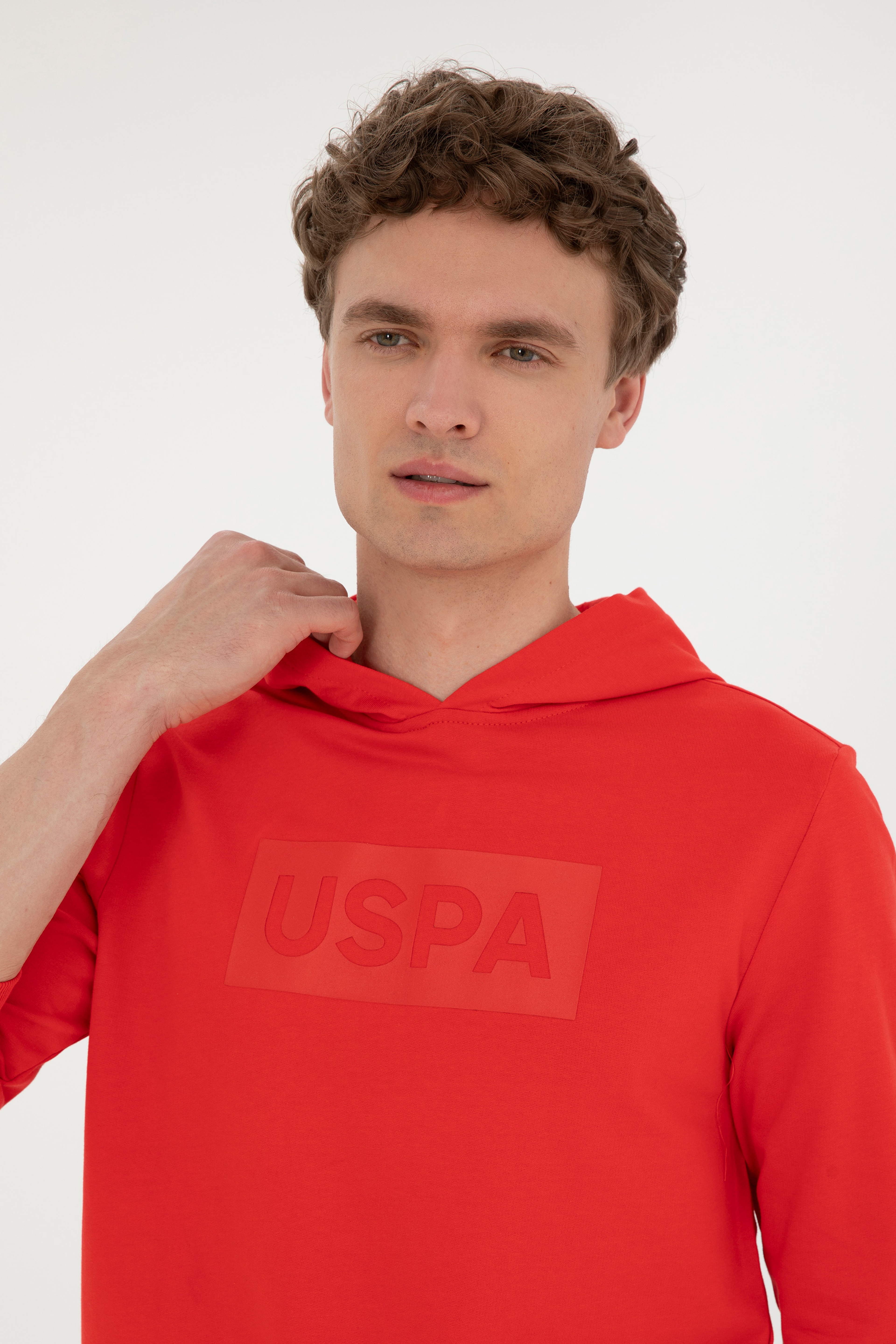 Erkek Kırmızı Sweatshirt