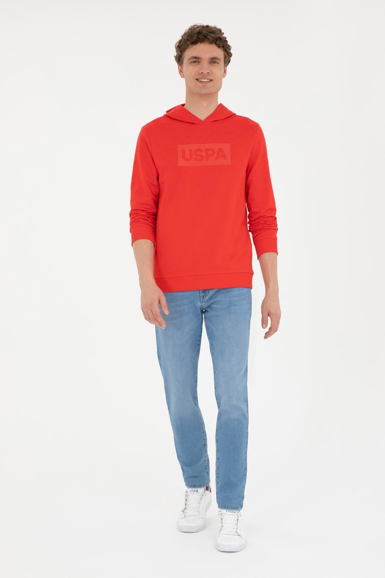 Erkek Kırmızı Sweatshirt - 50279634051