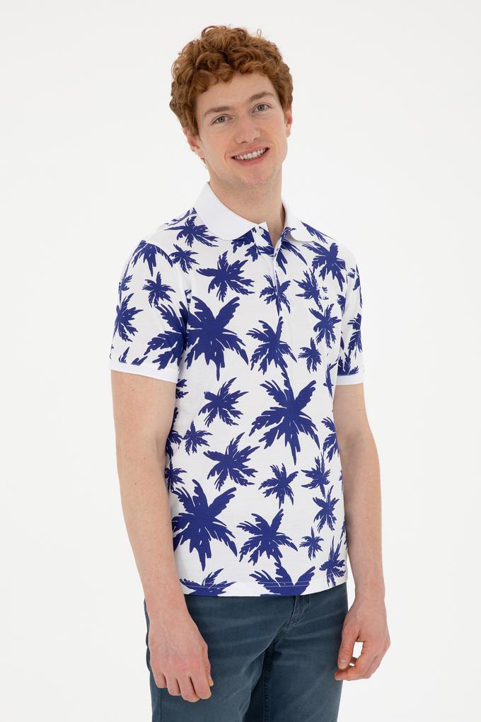 Erkek Standart Fit Polo Yaka Saks Tişört