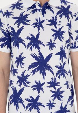 Erkek Standart Fit Polo Yaka Saks Tişört - 50289882011