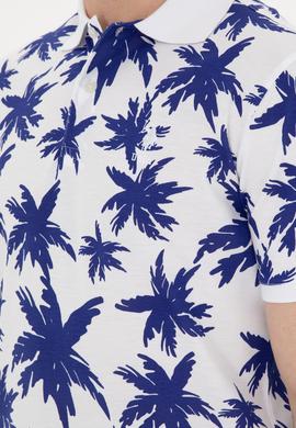 Erkek Standart Fit Polo Yaka Saks Tişört - 50289882011