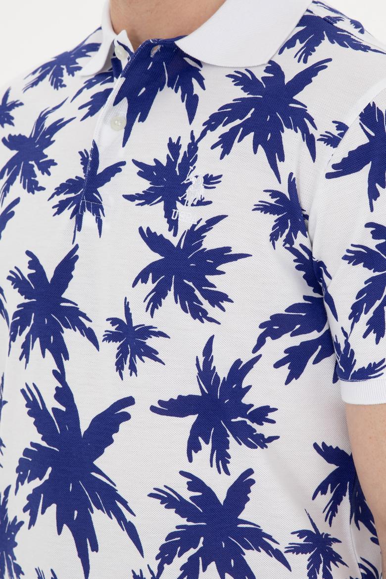 Erkek Standart Fit Polo Yaka Saks Tişört - 50289882011